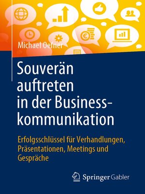 cover image of Souverän auftreten in der Businesskommunikation